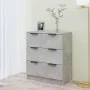 Betongraues Sperrholz-Sideboard 60x30x70 cm von vidaXL, Sideboards - Ref: Foro24-811074, Preis: 82,06 €, Rabatt: %