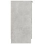 Schuhregal aus betongrauem Sperrholz, 59 x 35 x 70 cm von vidaXL, Schuhregale und Schuhorganisatoren - Ref: Foro24-811425, Pr...