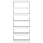 White engineered wood shelf/divider 80x30x198 cm by vidaXL, Bookcases and shelves - Ref: Foro24-811727, Price: 136,48 €, Disc...