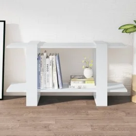 Plywood white shelf 100x30x51 cm by vidaXL, Bookcases and shelves - Ref: Foro24-811556, Price: 28,54 €, Discount: %