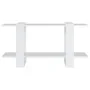 Plywood white shelf 100x30x51 cm by vidaXL, Bookcases and shelves - Ref: Foro24-811556, Price: 28,52 €, Discount: %