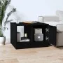 Engineered wood black coffee table 50x50x36 cm by vidaXL, Coffee table - Ref: Foro24-811341, Price: 41,43 €, Discount: %