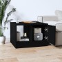 Mesa de centro madera de ingeniería negro 50x50x36 cm de vidaXL, Mesas de centro - Ref: Foro24-811341, Precio: 40,76 €, Descu...