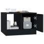 Mesa de centro madera de ingeniería negro 50x50x36 cm de vidaXL, Mesas de centro - Ref: Foro24-811341, Precio: 40,76 €, Descu...