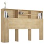 Kopfteilmöbel aus Sonoma-Eiche, 160 x 19 x 103,5 cm von vidaXL, Kopf- und Fußteile - Ref: Foro24-811874, Preis: 73,77 €, Raba...