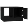 Schwarzer Couchtisch aus Holzwerkstoff 50x50x36 cm von vidaXL, Couchtisch - Ref: Foro24-811341, Preis: 41,43 €, Rabatt: %