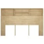 Kopfteilmöbel aus Sonoma-Eiche, 160 x 19 x 103,5 cm von vidaXL, Kopf- und Fußteile - Ref: Foro24-811874, Preis: 72,66 €, Raba...