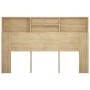Kopfteilmöbel aus Sonoma-Eiche, 160 x 19 x 103,5 cm von vidaXL, Kopf- und Fußteile - Ref: Foro24-811874, Preis: 73,77 €, Raba...