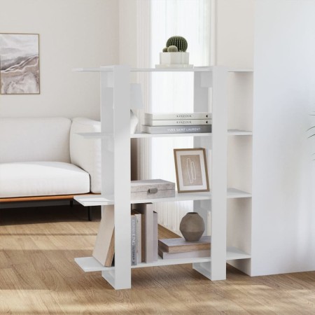 Weißes Regal/Raumteiler 100x30x123,5 cm von vidaXL, Bücherregale und Regale - Ref: Foro24-811538, Preis: 53,78 €, Rabatt: %