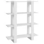 Weißes Regal/Raumteiler 100x30x123,5 cm von vidaXL, Bücherregale und Regale - Ref: Foro24-811538, Preis: 53,20 €, Rabatt: %