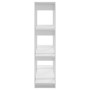 Weißes Regal/Raumteiler 100x30x123,5 cm von vidaXL, Bücherregale und Regale - Ref: Foro24-811538, Preis: 53,78 €, Rabatt: %