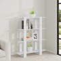 Weißes Regal/Raumteiler 100x30x123,5 cm von vidaXL, Bücherregale und Regale - Ref: Foro24-811538, Preis: 53,78 €, Rabatt: %