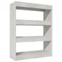 Concrete gray plywood shelf 80x30x103 cm by vidaXL, Bookcases and shelves - Ref: Foro24-811704, Price: 49,46 €, Discount: %