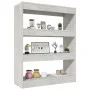Concrete gray plywood shelf 80x30x103 cm by vidaXL, Bookcases and shelves - Ref: Foro24-811704, Price: 49,46 €, Discount: %
