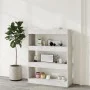 Concrete gray plywood shelf 80x30x103 cm by vidaXL, Bookcases and shelves - Ref: Foro24-811704, Price: 49,46 €, Discount: %