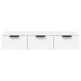 Weißer Wandschrank aus Holzwerkstoff, 102 x 30 x 20 cm von vidaXL, Regale und Regale - Ref: Foro24-811403, Preis: 67,28 €, Ra...