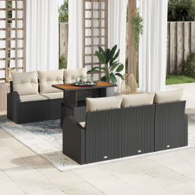 Comprar Juego de Sofá de Jardín de 7 Piezas con