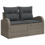 Juego de Sofá de Jardín de 10 Piezas con Cojines Gris Ratán de Poli von , Outdoor-Sofas - Ref: Foro24-3358365, Preis: 676,39 ...