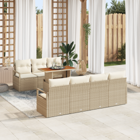 Comprar Conjunto de Sofá de Jardín de 8 Piezas