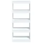 Regal/Trennwand aus weißem Sperrholz, 60 x 30 x 135 cm von vidaXL, Bücherregale und Regale - Ref: Foro24-811664, Preis: 57,80...