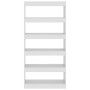 Glossy white engineered wood shelf/divider 80x30x166 cm by vidaXL, Bookcases and shelves - Ref: Foro24-811724, Price: 68,35 €...