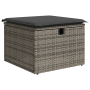 Set de Sofá de Jardín de 6 Piezas con Cojines en Ratán Gris Poliéster by , Outdoor sofas - Ref: Foro24-3359018, Price: 365,61...