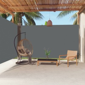 Anthrazit ausziehbare Seitenmarkise 220x600 cm von vidaXL, Sonnenschirme - Ref: Foro24-318014, Preis: 169,88 €, Rabatt: %