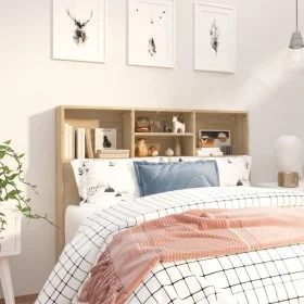 Kopfteilmöbel aus Sonoma-Eiche, 120 x 19 x 103,5 cm von vidaXL, Kopf- und Fußteile - Ref: Foro24-811856, Preis: 53,70 €, Raba...