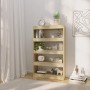 Sonoma oak engineered wood shelf/divider 80x30x135 cm by vidaXL, Bookcases and shelves - Ref: Foro24-811712, Price: 71,75 €, ...