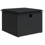 Juego de Sofá de Jardín de 7 piezas con Cojines Poliratán Negro by , Outdoor sofas - Ref: Foro24-3360234, Price: 461,09 €, Di...