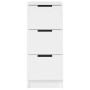 Weißes Sperrholz-Sideboard 30x30x70 cm von vidaXL, Sideboards - Ref: Foro24-811151, Preis: 57,70 €, Rabatt: %
