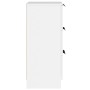 Weißes Sperrholz-Sideboard 30x30x70 cm von vidaXL, Sideboards - Ref: Foro24-811151, Preis: 57,70 €, Rabatt: %