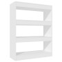 Regal/Trennwand aus weißem Sperrholz, 80 x 30 x 103 cm von vidaXL, Bücherregale und Regale - Ref: Foro24-811700, Preis: 62,73...