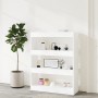 Regal/Trennwand aus weißem Sperrholz, 80 x 30 x 103 cm von vidaXL, Bücherregale und Regale - Ref: Foro24-811700, Preis: 62,73...