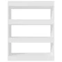 Estantería/divisor madera contrachapada blanco 80x30x103 cm de vidaXL, Librerías y estanterías - Ref: Foro24-811700, Precio: ...