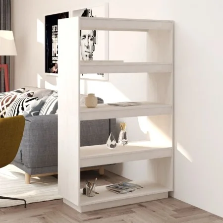 White pine wood shelf/space divider 80x35x135 cm by vidaXL, Bookcases and shelves - Ref: Foro24-810890, Price: 72,93 €, Disco...