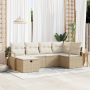Juego de Sofás de Jardín de 6 Piezas con Cojines Beige Ratán | Foro24.es | Tu tienda online para hogar, jardín y más Foro24.es