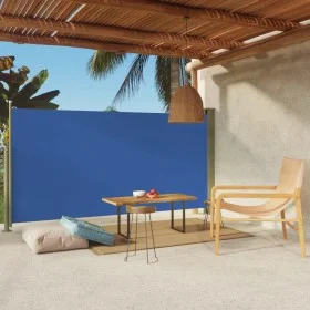 Einziehbare seitliche Gartenmarkise blau 160x300 cm von vidaXL, Sonnenschirme - Ref: Foro24-317882, Preis: 61,20 €, Rabatt: %