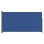 Toldo lateral retráctil de jardín azul 160x300 cm de vidaXL, Sombrillas - Ref: Foro24-317882, Precio: 62,16 €, Descuento: %