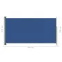 Einziehbare seitliche Gartenmarkise blau 160x300 cm von vidaXL, Sonnenschirme - Ref: Foro24-317882, Preis: 61,20 €, Rabatt: %