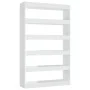 Shiny white shelf/space divider 100x30x166 cm by vidaXL, Bookcases and shelves - Ref: Foro24-811769, Price: 82,55 €, Discount: %
