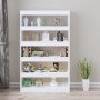 Glänzend weißes Regal/Raumteiler 100x30x166 cm von vidaXL, Bücherregale und Regale - Ref: Foro24-811769, Preis: 83,19 €, Raba...