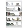 Shiny white shelf/space divider 100x30x166 cm by vidaXL, Bookcases and shelves - Ref: Foro24-811769, Price: 82,55 €, Discount: %