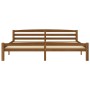 Honey brown pine solid wood bed frame 180x200 cm by vidaXL, Beds and slatted bases - Ref: Foro24-322080, Price: 187,93 €, Dis...