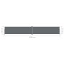 Toldo lateral retráctil antracita 180x1200 cm de vidaXL, Sombrillas - Ref: Foro24-318074, Precio: 159,14 €, Descuento: %