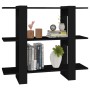 Black shelving/space divider 100x30x87 cm by vidaXL, Bookcases and shelves - Ref: Foro24-811548, Price: 46,03 €, Discount: %