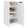 White plywood shoe cabinet 30x35x70 cm by vidaXL, Shoe racks and shoe organizers - Ref: Foro24-811412, Price: 62,79 €, Discou...
