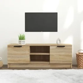 Sonoma oak plywood TV cabinet 102x35x36.5 cm by vidaXL, TV Furniture - Ref: Foro24-811514, Price: 72,26 €, Discount: %