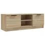 TV-Schrank aus Sonoma-Eichensperrholz, 102 x 35 x 36,5 cm von vidaXL, TV-Möbel - Ref: Foro24-811514, Preis: 72,16 €, Rabatt: %