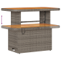 Set de Sofá de Jardín de 13 Piezas con Cojines Gris Poliratán Acacia | Foro24.es | Tu tienda online para hogar, jardín y más Foro24.es